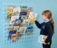 Square Wall Book Rack - 86 x 86 x 7cm